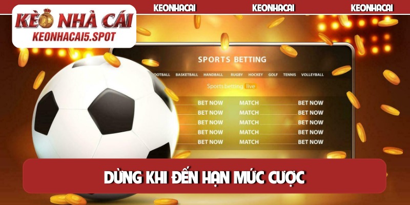 Dừng khi đến hạn mức cược