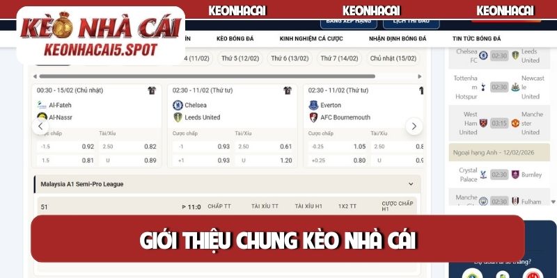 Giới thiệu chung Kèo nhà cái