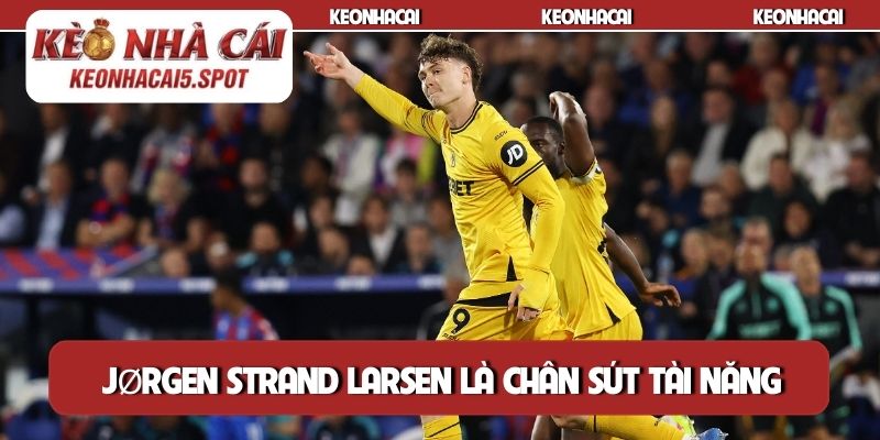 Jørgen Strand Larsen là chân sút tài năng