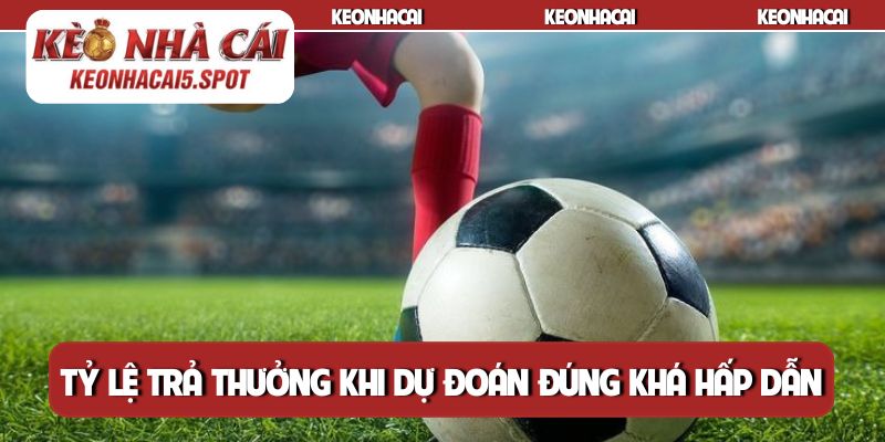 Tỷ lệ trả thưởng khi dự đoán đúng khá hấp dẫn