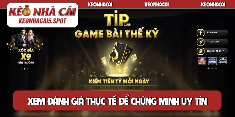 Xem đánh giá thực tế để chứng minh uy tín